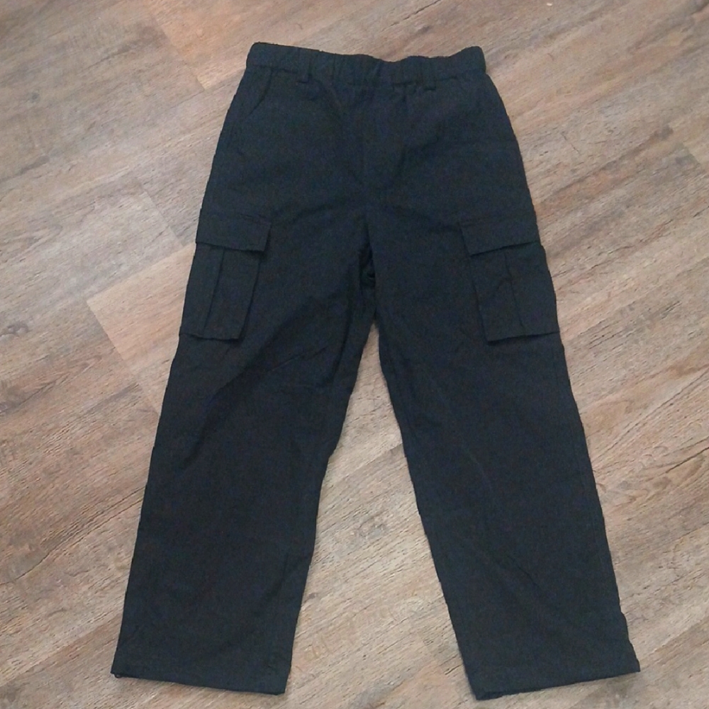 Unisex Black Cargo Pants